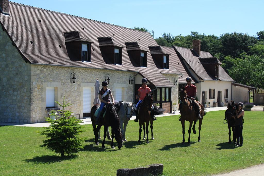 Chambres Et Table D'Hotes Les Machetieres Langeais Luaran gambar